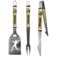 Colorado Buffaloes 3 pc Steel BBQ Tool Set
