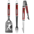 Louisville Cardinals 3 pc Steel BBQ Tool Set