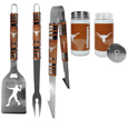 Texas Longhorns 3pc Tailgate BBQ Tools w/Shakers