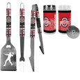 Ohio St. Buckeyes 3pc Tailgate BBQ Tools w/Shakers