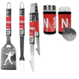 Nebraska Cornhuskers 3pc Tailgate BBQ Tools w/Shakers