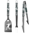 Michigan St. Spartans 3 pc Tailgater BBQ Tools