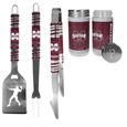 Mississippi St. Bulldogs 3pc Tailgate BBQ Tools w/Shakers