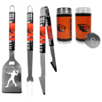 Oregon St. Beavers 3pc Tailgate BBQ Tools w/Shakers