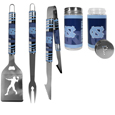 N. Carolina Tar Heels 3pc Tailgate BBQ Tools w/Shakers