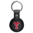 Texas Tech Raiders AirTag Compatible Leather Key Chain