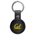Cal Berkeley Bears AirTag Compatible Leather Key Chain