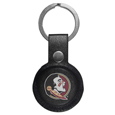 Florida St. Seminoles AirTag Compatible Leather Key Chain