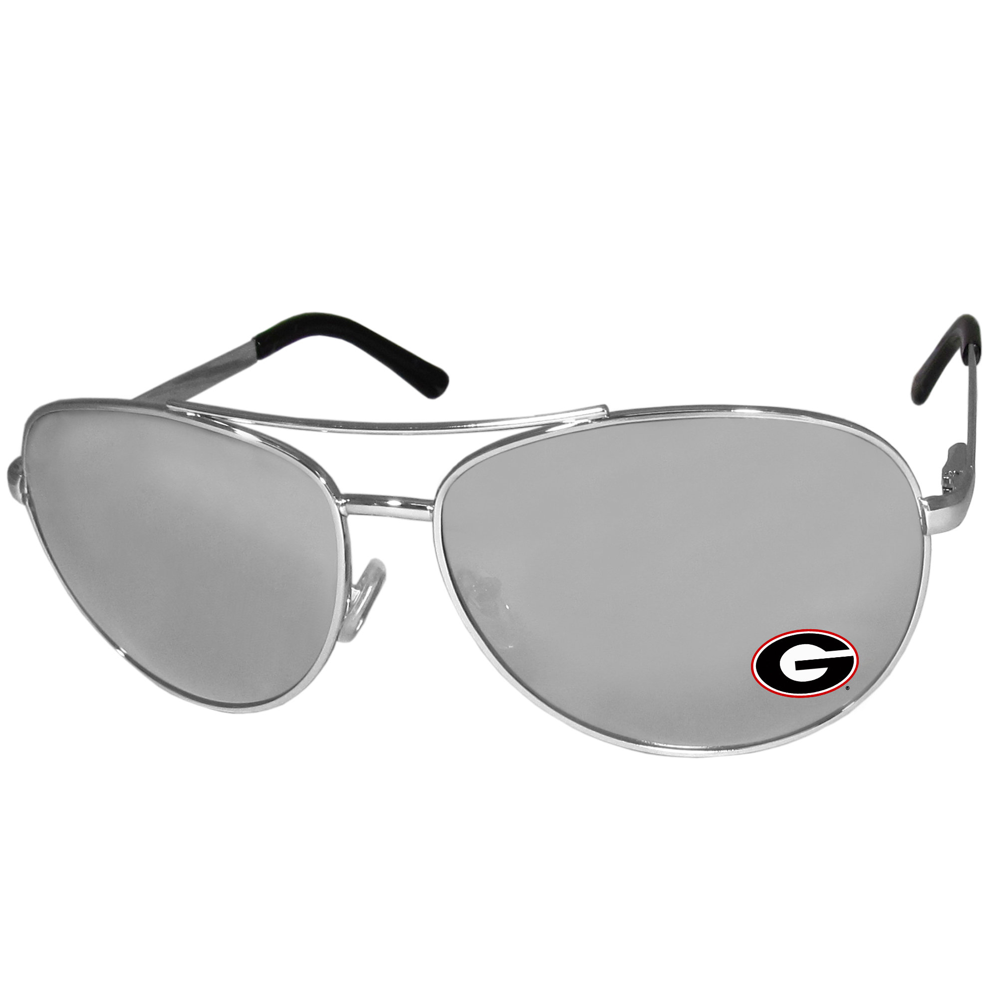 Georgia Bulldogs Aviator Sunglasses    