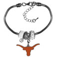 Texas Longhorns Euro Bead Bracelet