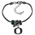 Oregon Ducks Euro Bead Bracelet