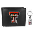 Texas Tech Raiders Bi-fold Wallet & Steel Key Chain