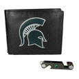 Michigan St. Spartans Bi-fold Wallet & Key Organizer