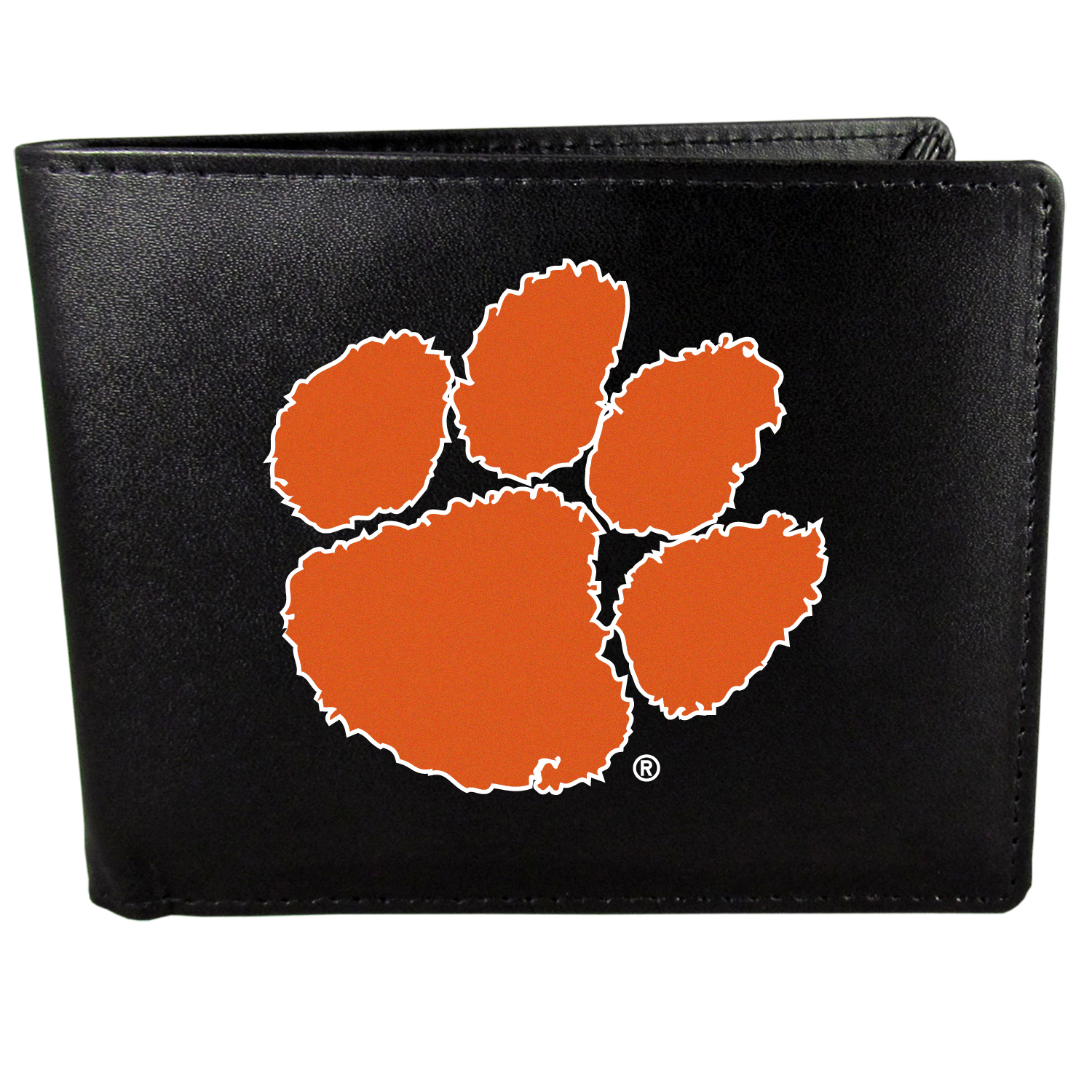 Clemson Tigers Bi-fold Wallet Large Logo    