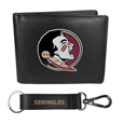 Florida St. Seminoles Bi-fold Wallet & Strap Key Chain