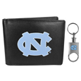 N. Carolina Tar Heels Bi-fold Wallet & Valet Key Chain