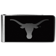 Texas Longhorns Black and Steel Money Clip