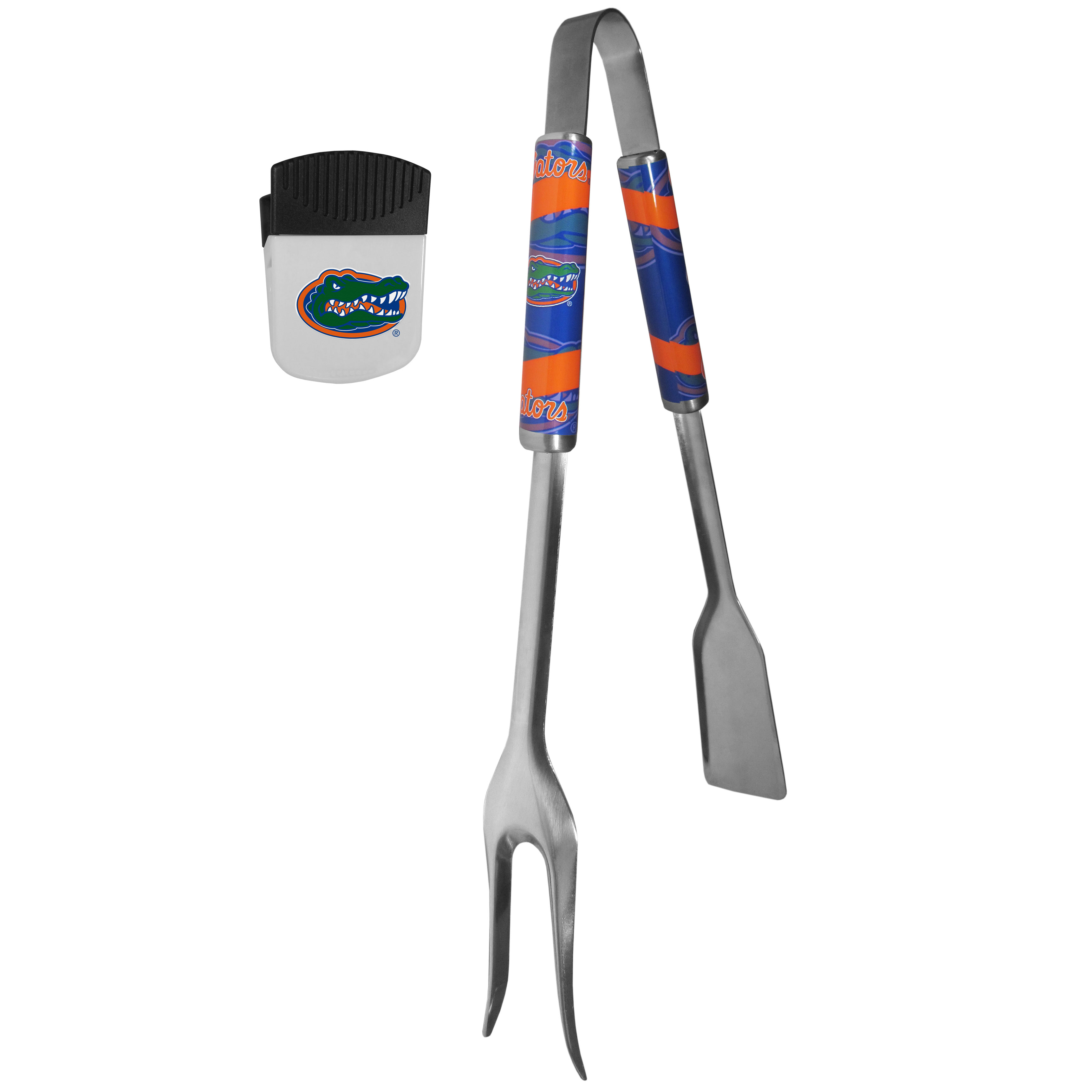 Florida Gators 3 in 1 BBQ Tool and Chip Clip    