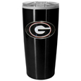 Georgia Bulldogs Black Travel Mug