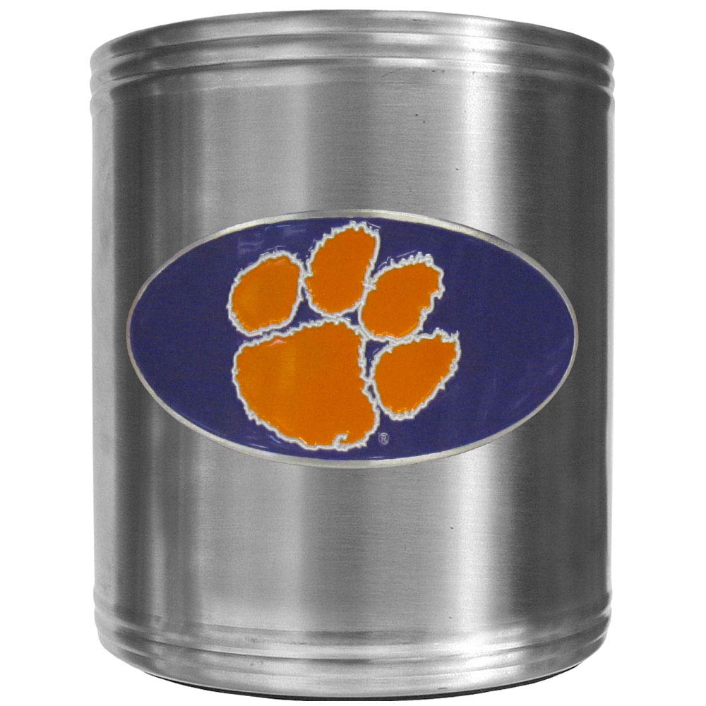 Clemson Tigers Steel Can Cooler    