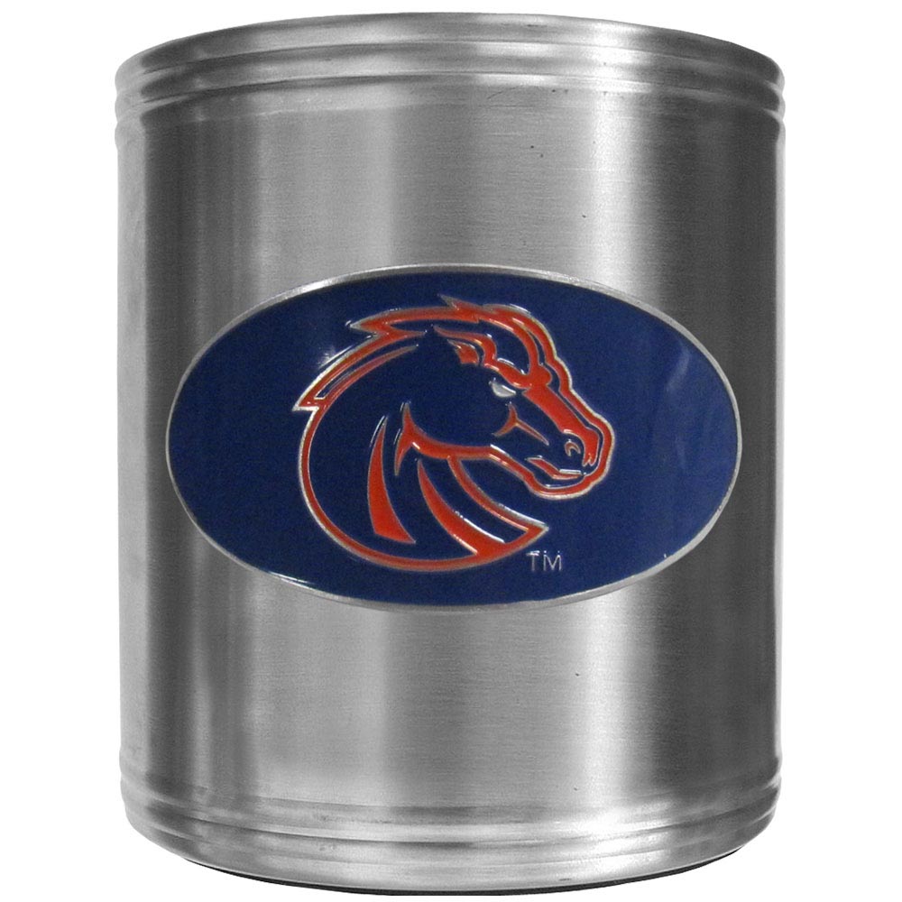 Boise St. Broncos Steel Can Cooler    