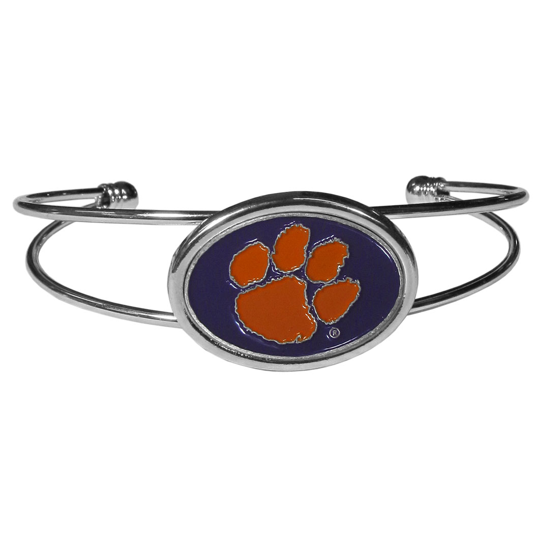 Clemson Tigers Cuff Bracelet    