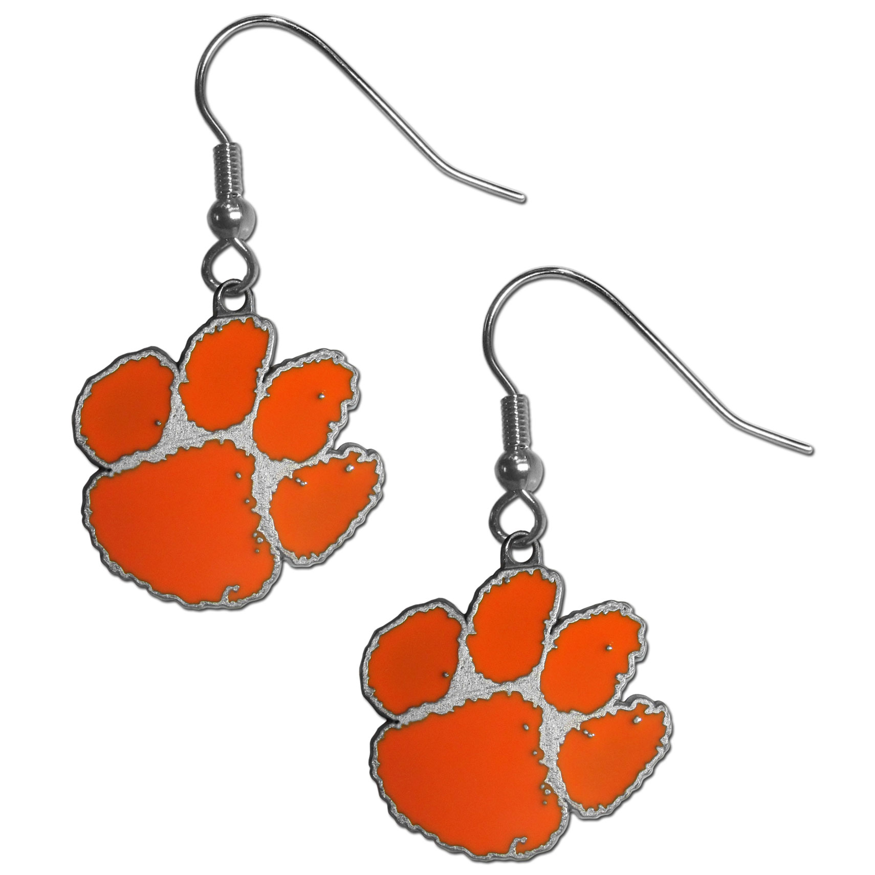 Clemson Tigers Dangle Earrings    