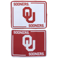 Oklahoma Sooners Microfiber Drying Mat, 2pk