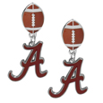 Alabama Crimson Tide Football Stud Earrings