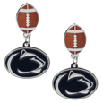 Penn St. Nittany Lions Football Stud Earrings