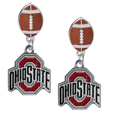 Ohio St. Buckeyes Football Stud Earrings