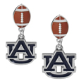 Auburn Tigers Football Stud Earrings