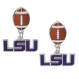 LSU Tigers Football Stud Earrings