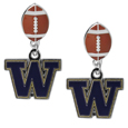 Washington Huskies Football Stud Earrings