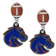 Boise St. Broncos Football Stud Earrings