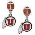Utah Utes Football Stud Earrings