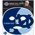 N. Carolina Tar Heels Set of 8 Game Day Faces