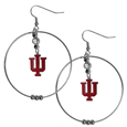 Indiana Hoosiers 2 Inch Hoop Earrings