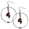 Arizona St. Sun Devils 2 Inch Hoop Earrings