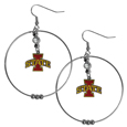 Iowa St. Cyclones 2 Inch Hoop Earrings