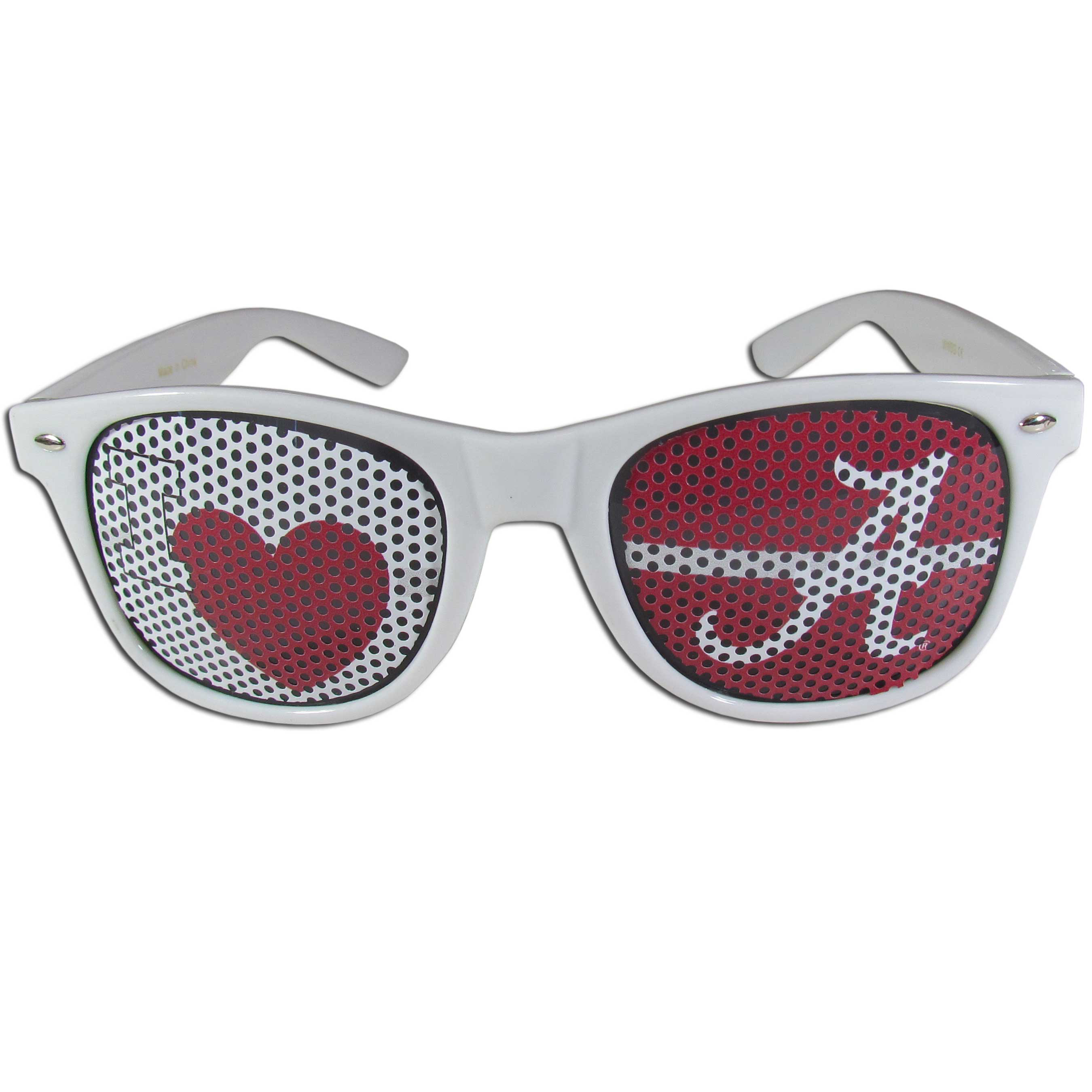 Alabama Crimson Tide I Heart Game Day Shades    