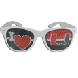 Miami Hurricanes I Heart Game Day Shades
