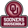 Oklahoma Sooners Household Auto Decal