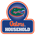 Florida Gators Household Auto Decal