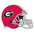 Georgia Bulldogs Helmet Auto Decal
