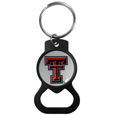 Texas Tech Raiders Bottle Opener Key Chain, Black