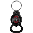 Ohio St. Buckeyes Bottle Opener Key Chain, Black