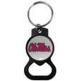 Mississippi Rebels Bottle Opener Key Chain, Black