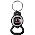S. Carolina Gamecocks Bottle Opener Key Chain, Black