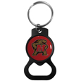 Maryland Terrapins Bottle Opener Key Chain, Black